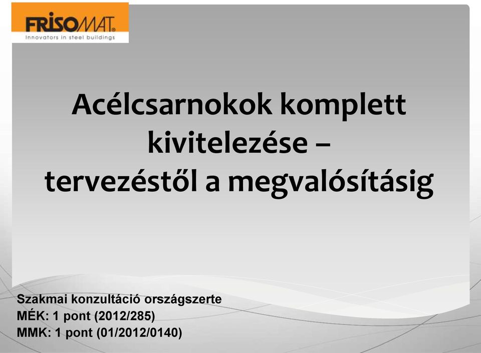 konzultáció országszerte MÉK: 1 pont