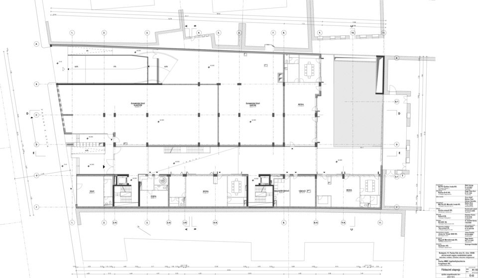 LLISZR ÜZLT RKTÁR 322,41 m 2 HULLKTÁROLÓ 18,04 m 2 7,72 IRO 119,25 m 2 TÁROLÓ 30,74 m 2 IRO 79,90 m 2 12,88 12,88 18,11 /1 /1 2,44 4,26 16,20 0,30 7,25 0,30 7,17 16,20 7,85 1011 udapest, Szilágyi