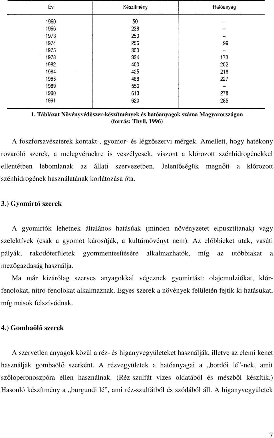 Jelentőségük megnőtt a klórozott szénhidrogének használatának korlátozása óta. 3.