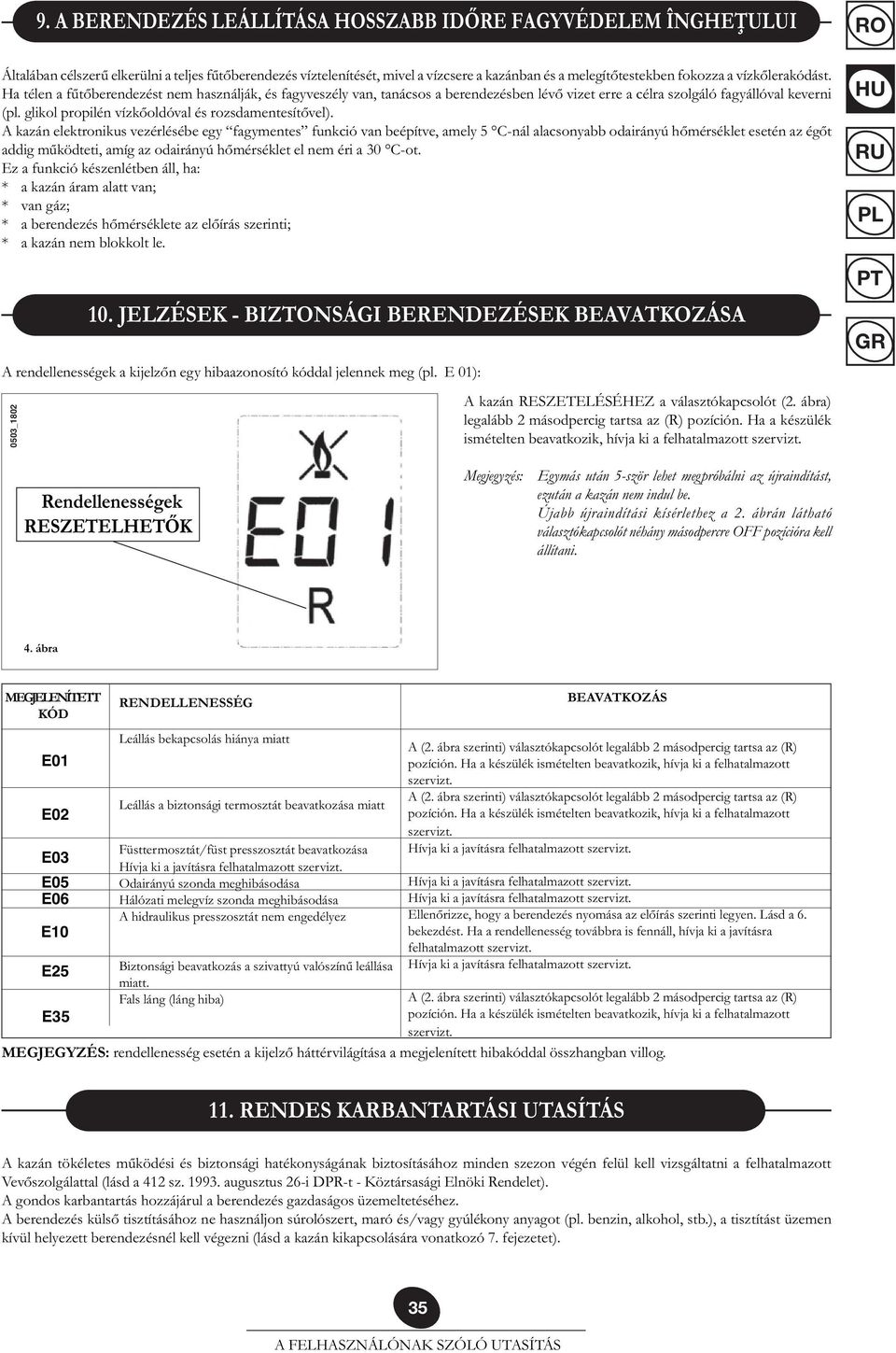 glikol propilén vízkőoldóval és rozsdamentesítővel).