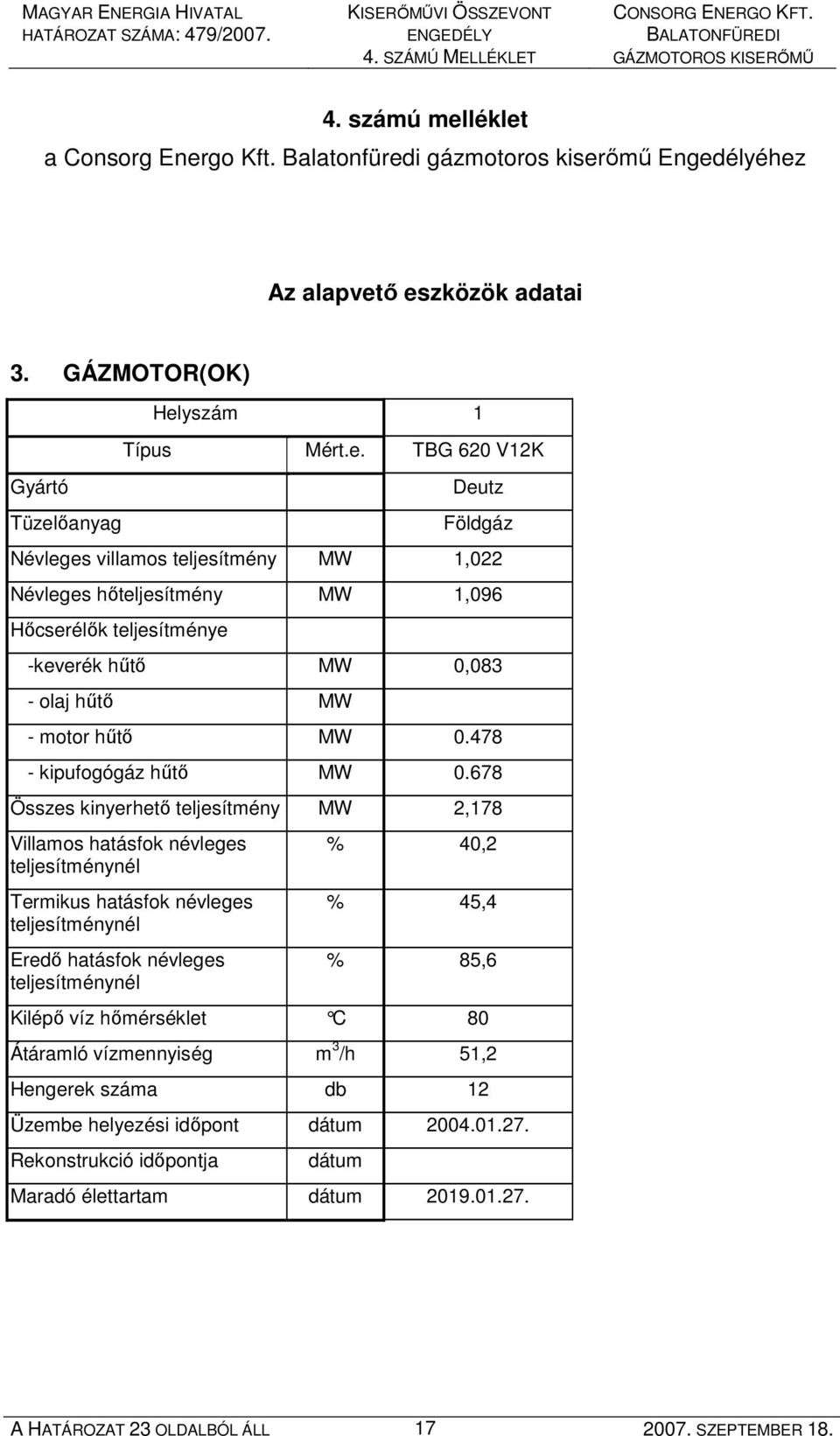 478 - kipufogógáz hőtı MW 0.