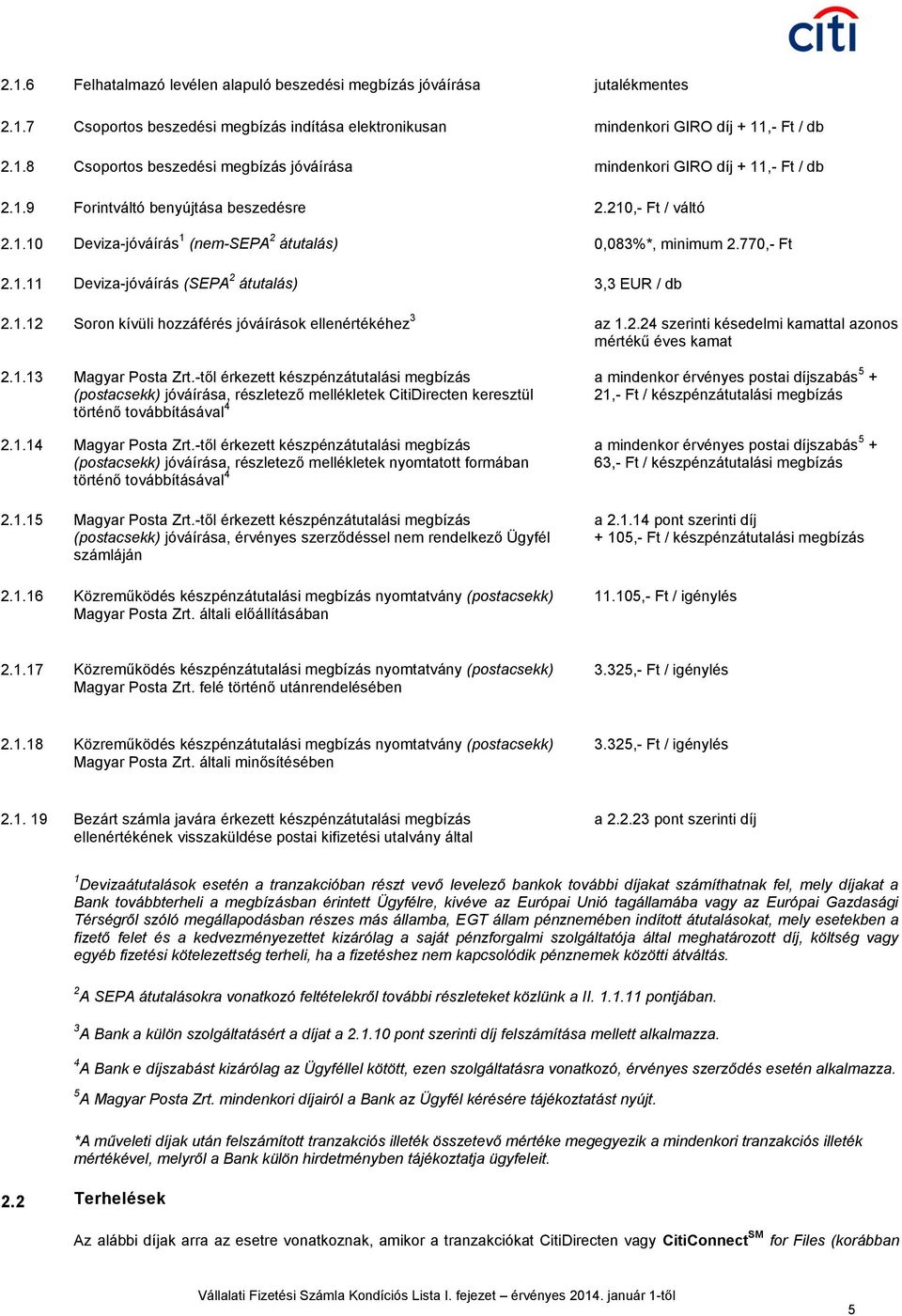 2.24 szerinti késedelmi kamattal azonos mértékű éves kamat 2.1.13 Magyar Posta Zrt.