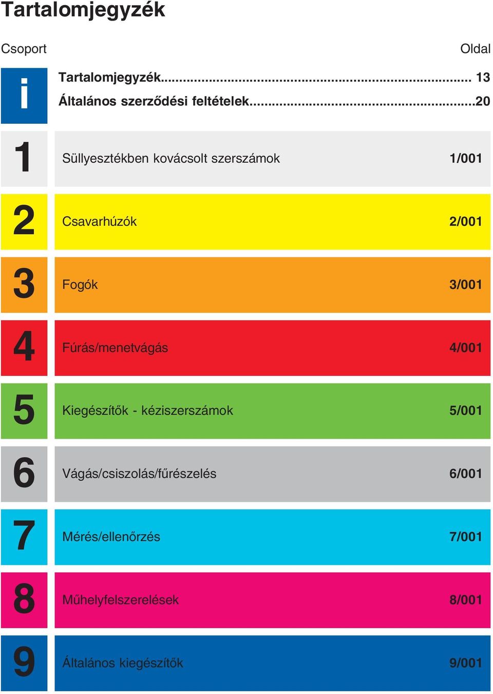 Általános Oldal Tartalomjegyzék... 13 Általános szerződési feltételek.