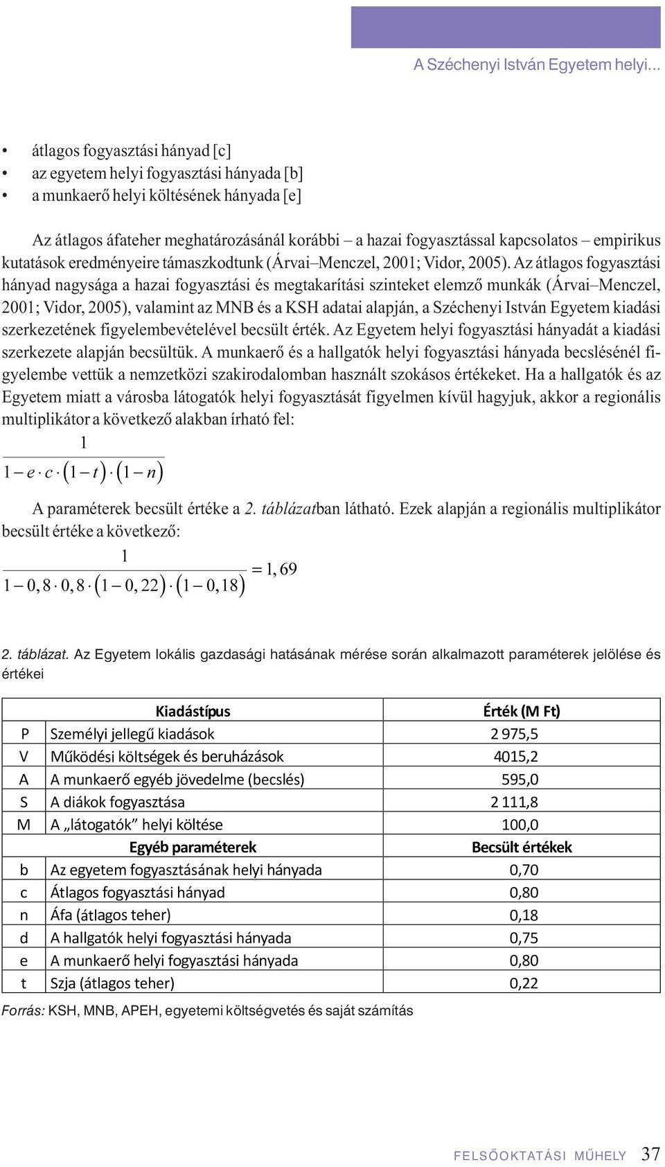 empirikus kutatások eredményeire támaszkodtunk (Árvai Menczel, 2001; Vidor, 2005).