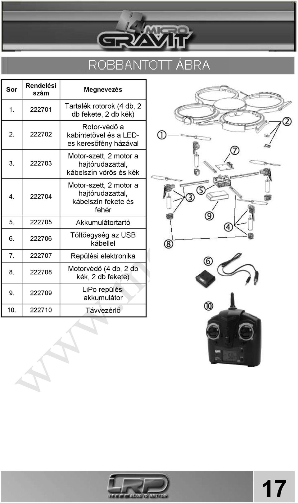 Motor-szett, 2 motor a hajtórudazattal, kábelszín vörös és kék Motor-szett, 2 motor a hajtórudazattal, kábelszín fekete és