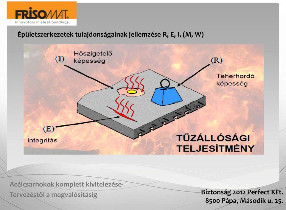 R, E, I, (M, W) Biztonság