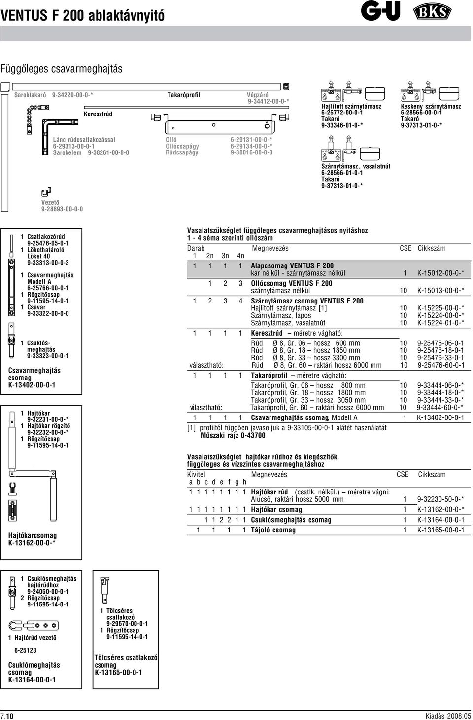 6-28566-01-0-1 9-37313-01-0-* 9-28893-00-0-0 1 Csatlakozórúd 9-25476-05-0-1 1 Lökethatároló Löket 40 9-33313-00-0-3 1 Csavarmeghajtás Modell A 6-25766-00-0-1 1 Rögzítőcsap 9-11595-14-0-1 1 Csavar