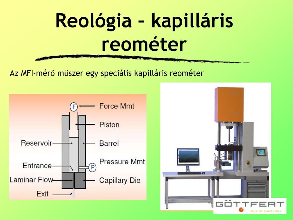 műszer egy speciális