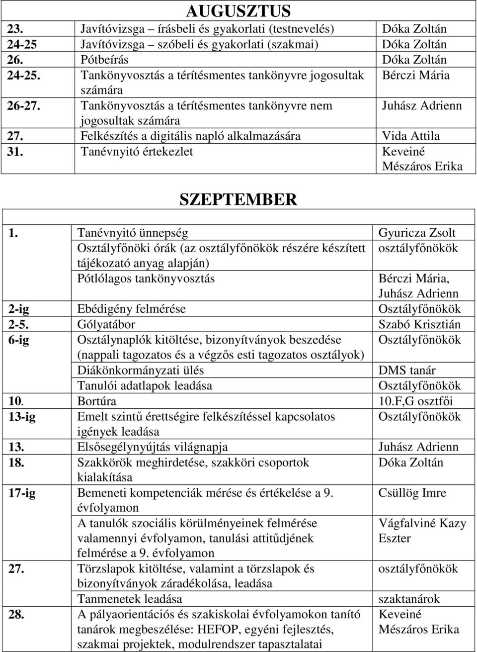 Felkészítés a digitális napló alkalmazására Vida Attila 31. Tanévnyitó értekezlet 1.