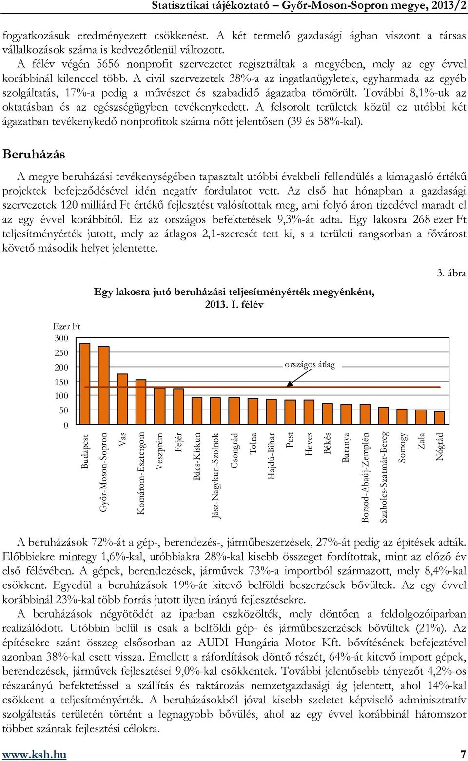 A civil szervezetek 38%-a az ingatlanügyletek, egyharmada az egyéb szolgáltatás, 17%-a pedig a művészet és szabadidő ágazatba tömörült.
