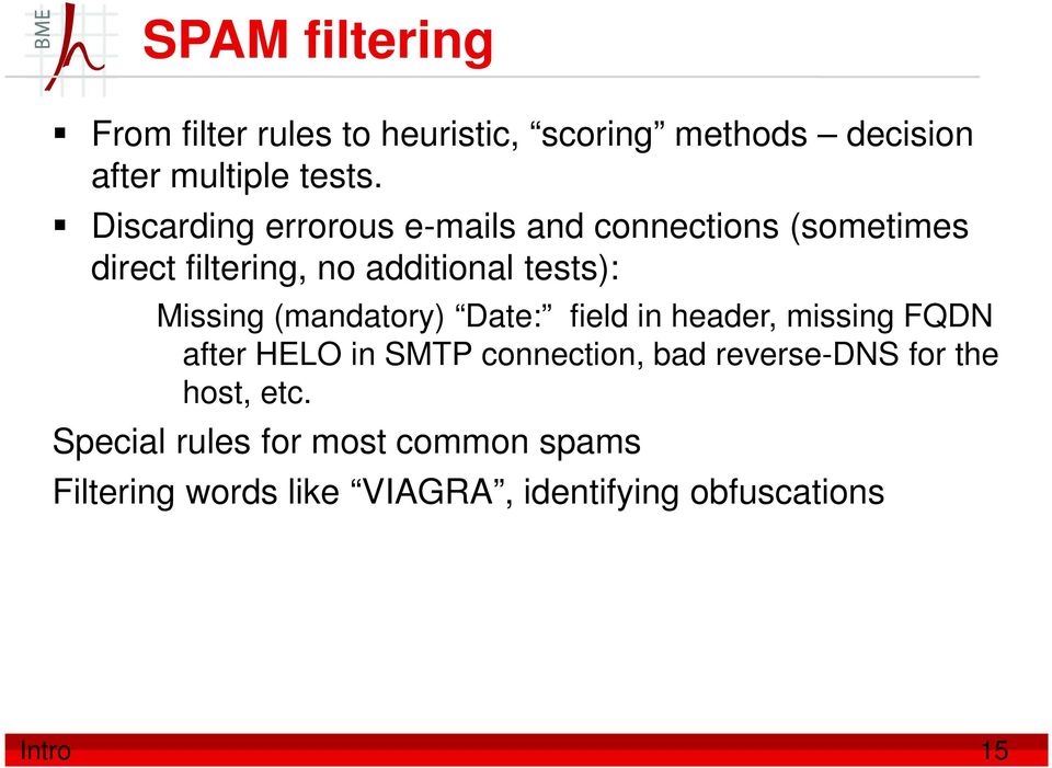 (mandatory) Date: field in header, missing FQDN after HELO in SMTP connection, bad reverse-dns for the