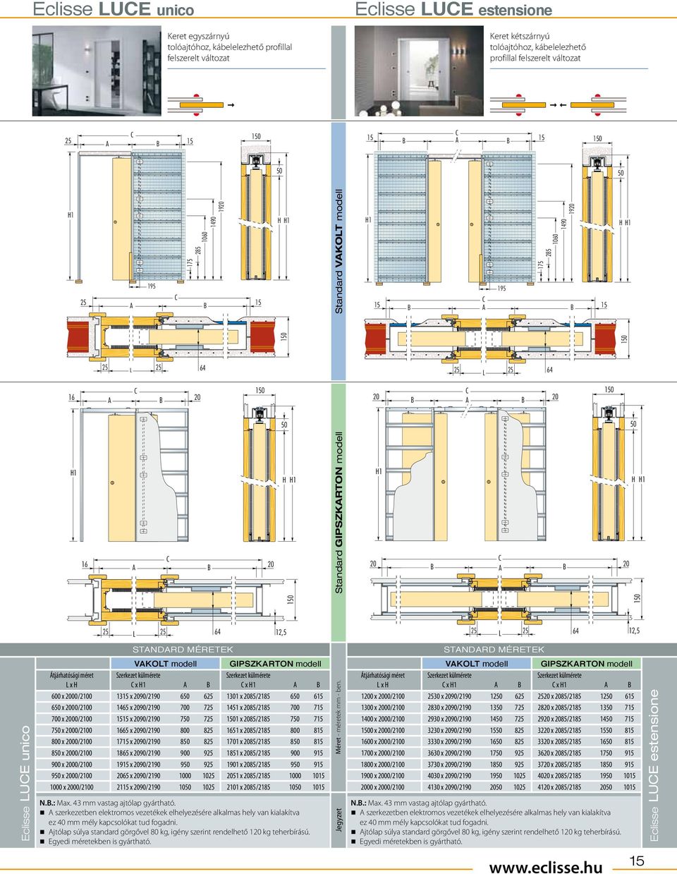 6 615 6 x 00/2100 1465 x 90/2190 700 7 1451 x 85/2185 700 715 700 x 00/2100 1515 x 90/2190 7 7 11 x 85/2185 7 715 7 x 00/2100 1665 x 90/2190 800 8 1651 x 85/2185 800 815 800 x 00/2100 1715 x 90/2190