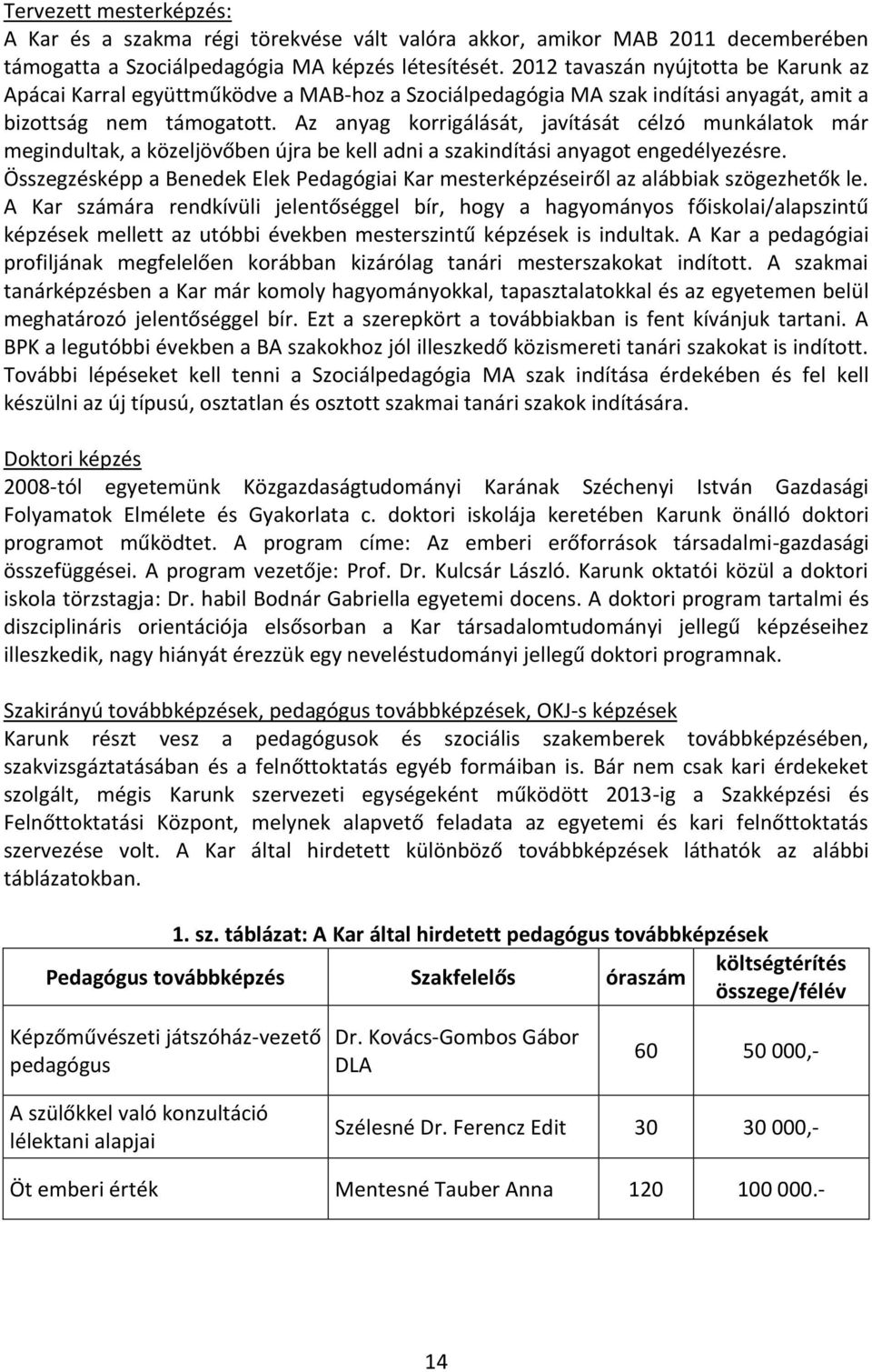 Az anyag korrigálását, javítását célzó munkálatok már megindultak, a közeljövőben újra be kell adni a szakindítási anyagot engedélyezésre.