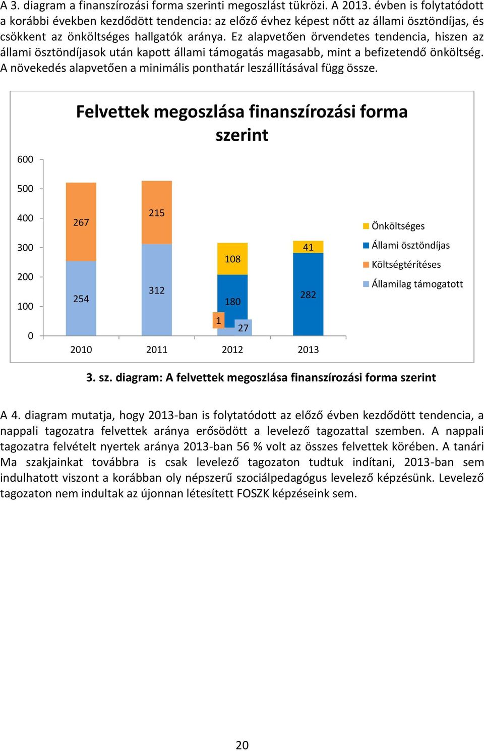 Ez alapvetően örvendetes tendencia, hiszen az állami ösztöndíjasok után kapott állami támogatás magasabb, mint a befizetendő önköltség.