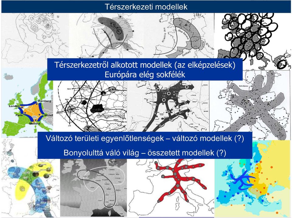 Változó területi egyenlőtlenségek változó