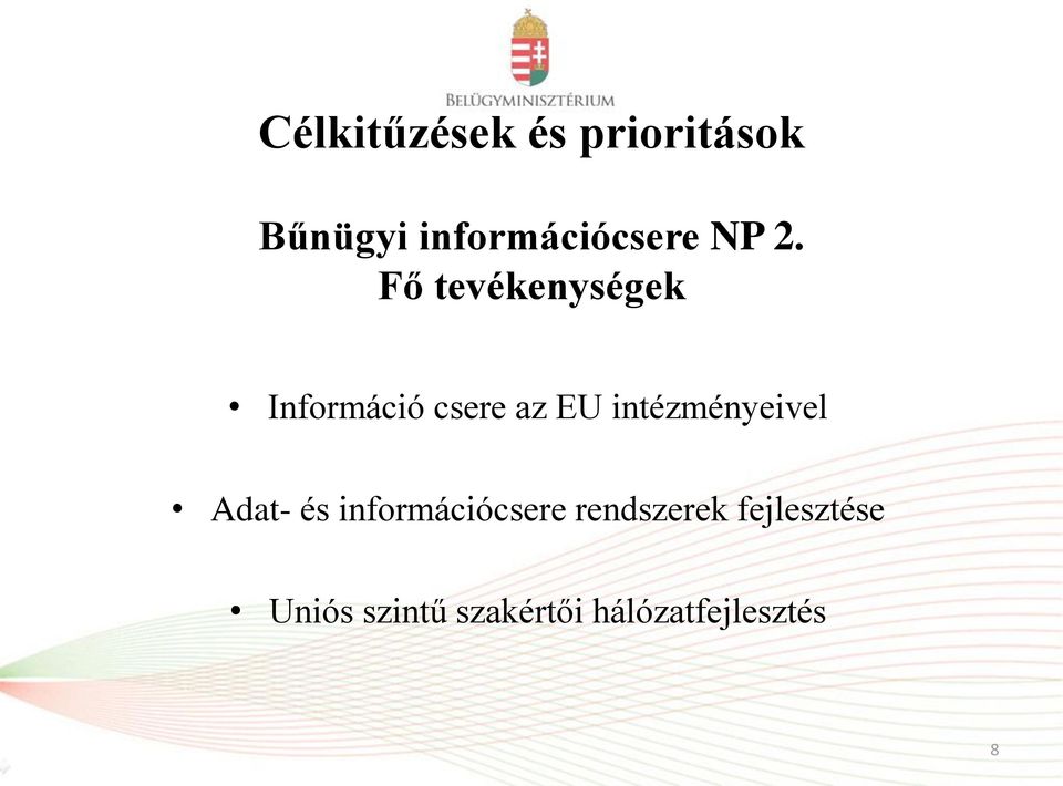 Adat- és információcsere rendszerek