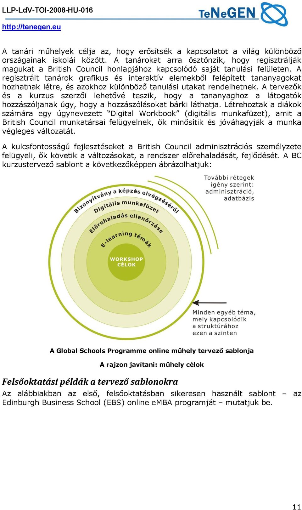 A regisztrált tanárok grafikus és interaktív elemekből felépített tananyagokat hozhatnak létre, és azokhoz különböző tanulási utakat rendelhetnek.