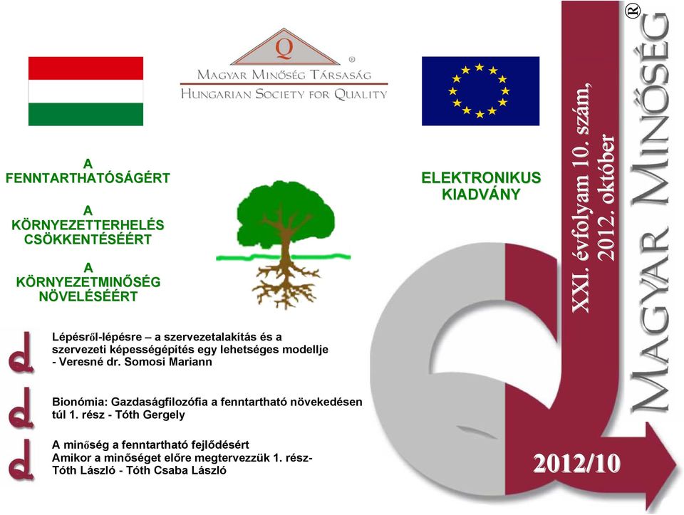 október Lépésről-lépésre a szervezetalakítás és a szervezeti képességépítés egy lehetséges modellje - Veresné dr.