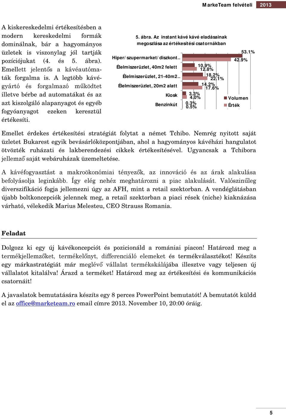 A legtöbb kávégyártó és forgalmazó működtet illetve bérbe ad automatákat és az azt kiszolgáló alapanyagot és egyéb fogyóanyagot ezeken keresztül értékesíti. 5. ábra.