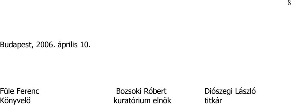 Füle Ferenc Bozsoki Róbert