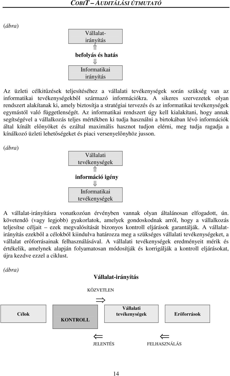 Az informatikai rendszert úgy kell kialakítani, hogy annak segítségével a vállalkozás teljes mértékben ki tudja használni a birtokában lév információk által kínált el nyöket és ezáltal maximális