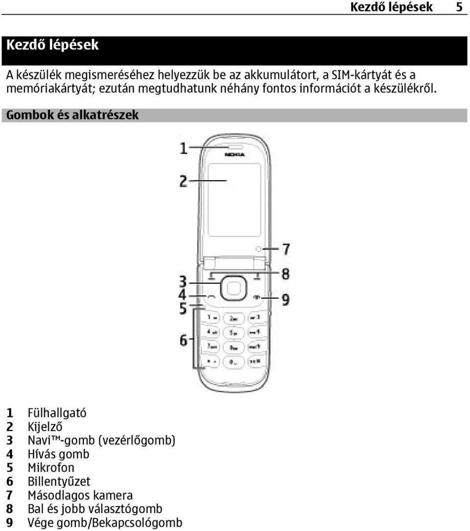 készülékről.