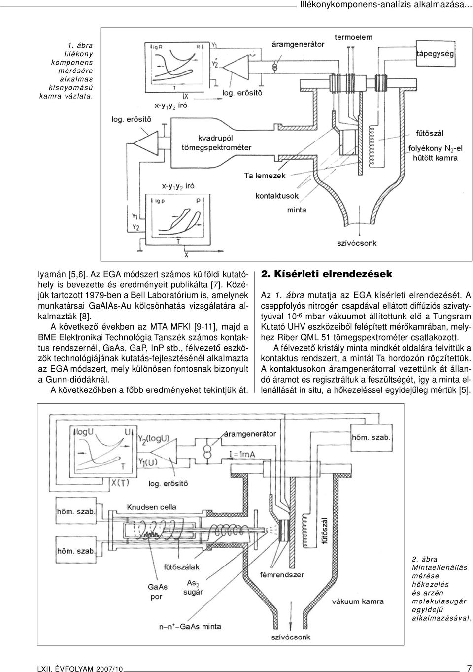 Közéjük tartozott 1979-ben a Bell Laboratórium is, amelynek munkatársai GaAlAs-Au kölcsönhatás vizsgálatára alkalmazták [8].