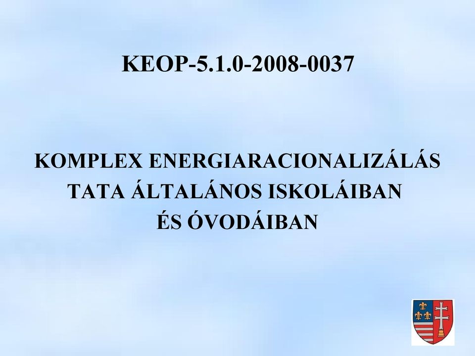 ENERGIARACIONALIZÁLÁS