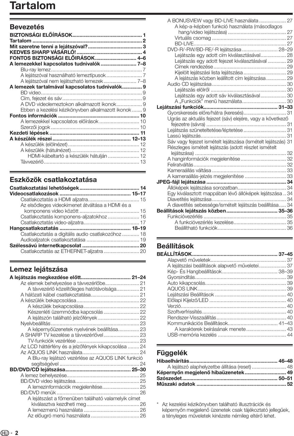 .. 9 A DVD videolemeztokon alkalmazott ikonok... 9 Ebben a kezelési kézikönyvben alkalmazott ikonok... 9 Fontos információk... 0 A lemezekkel kapcsolatos előírások... 0 Szerzői jogok.