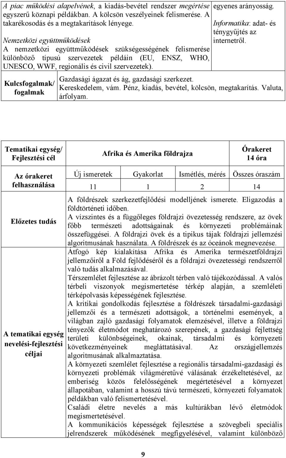 Kulcsfogalmak/ fogalmak egyenes arányosság. Informatika: adat- és ténygyőjtés az internetrıl. Gazdasági ágazat és ág, gazdasági szerkezet. Kereskedelem, vám.