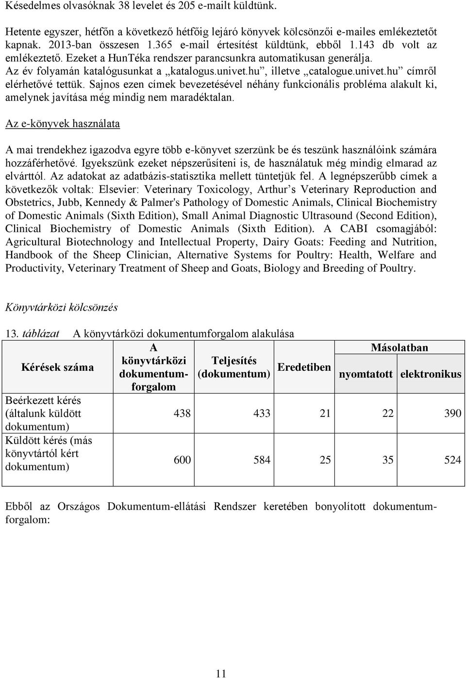 hu, illetve catalogue.univet.hu címről elérhetővé tettük. Sajnos ezen címek bevezetésével néhány funkcionális probléma alakult ki, amelynek javítása még mindig nem maradéktalan.