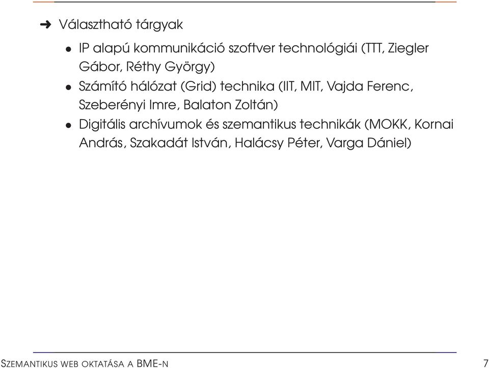 Imre, Balaton Zoltán) Digitális archívumok és szemantikus technikák (MOKK, Kornai