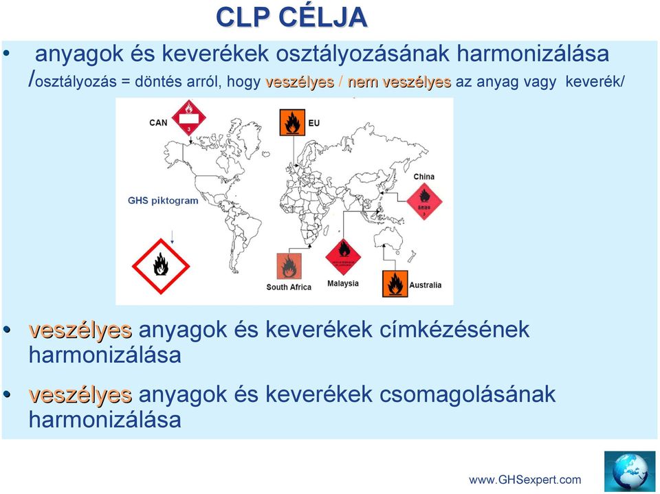 anyag vagy keverék/ veszélyes anyagok és keverékek címkézésének