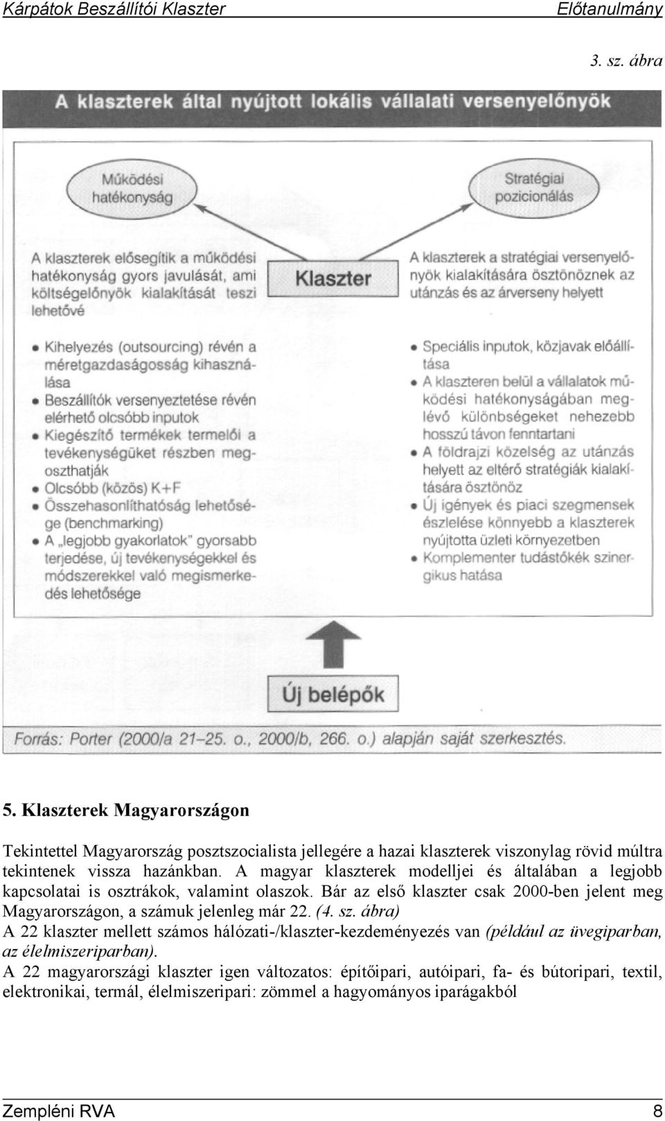 Bár az első klaszter csak 2000-ben jelent meg Magyarországon, a szá