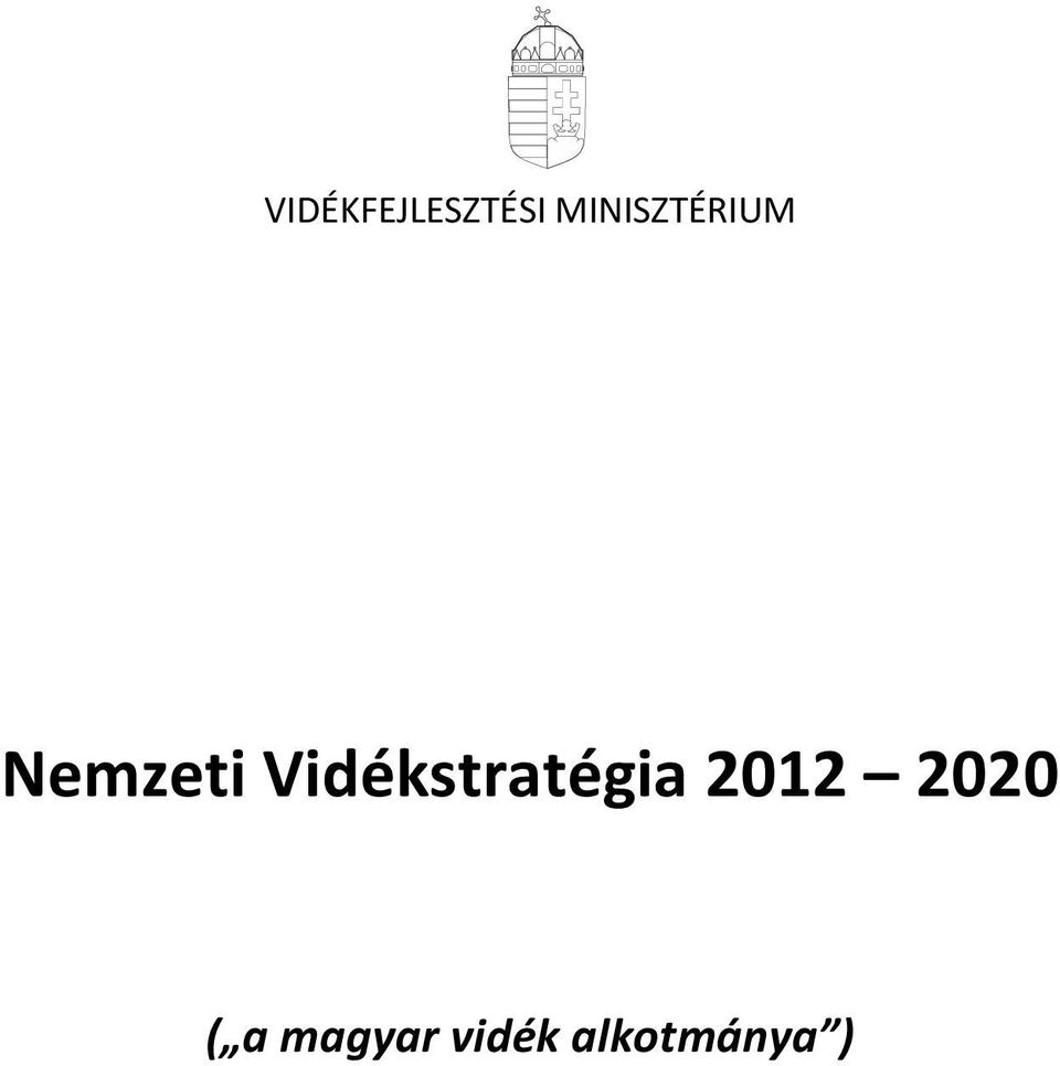 Vidékstratégia 2012