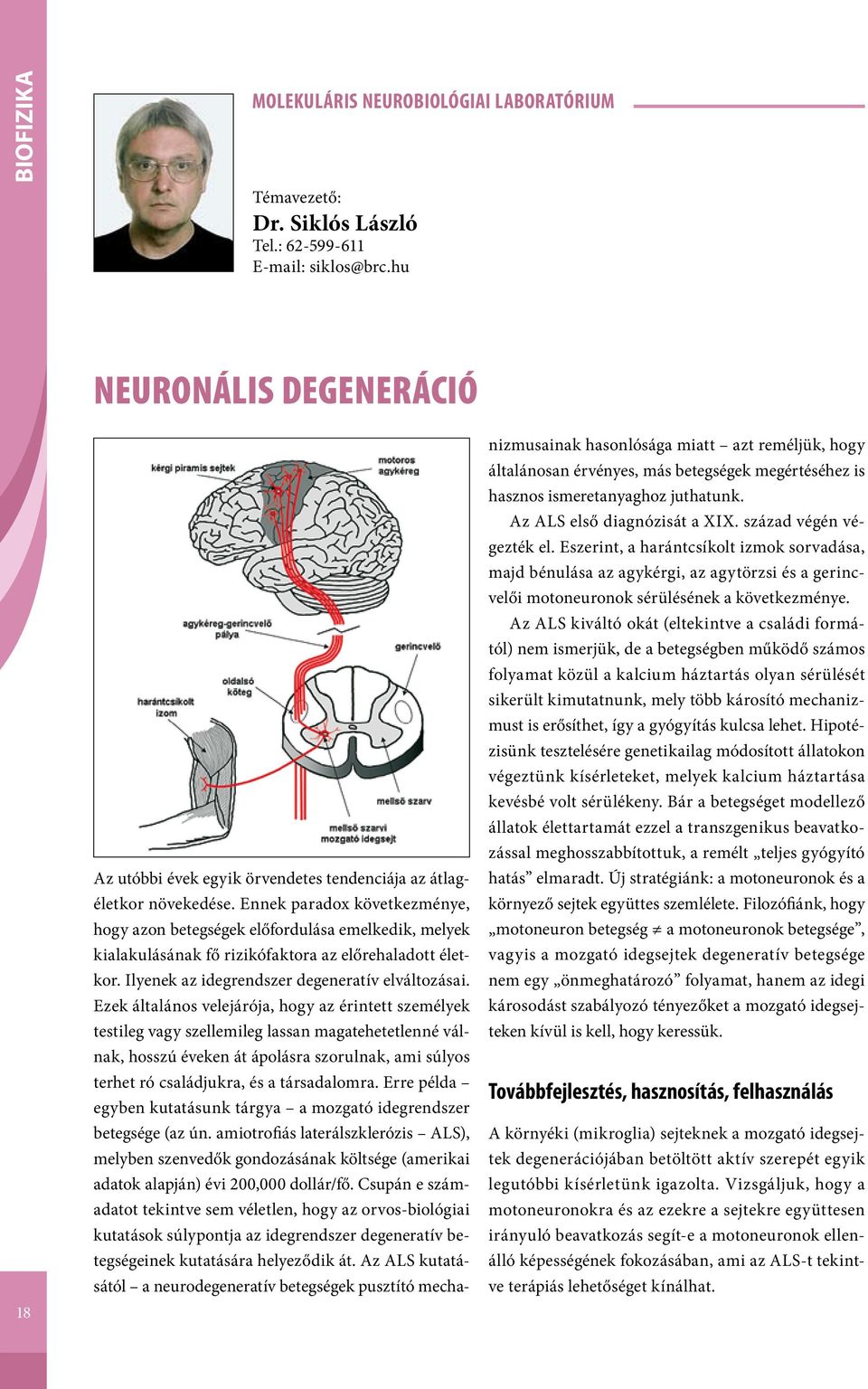 Ennek paradox következménye, hogy azon betegségek előfordulása emelkedik, melyek kialakulásának fő rizikófaktora az előrehaladott életkor. Ilyenek az idegrendszer degeneratív elváltozásai.