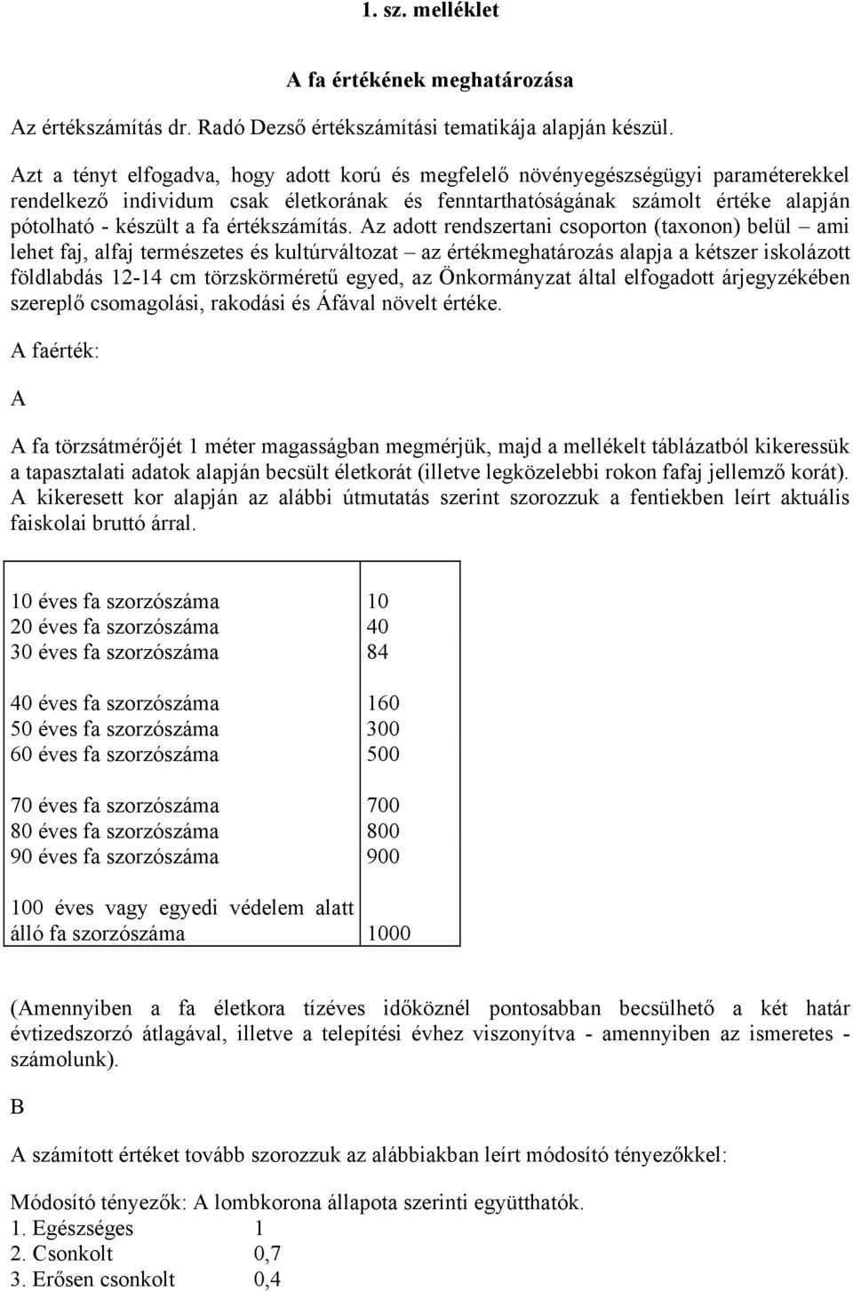 értékszámítás.