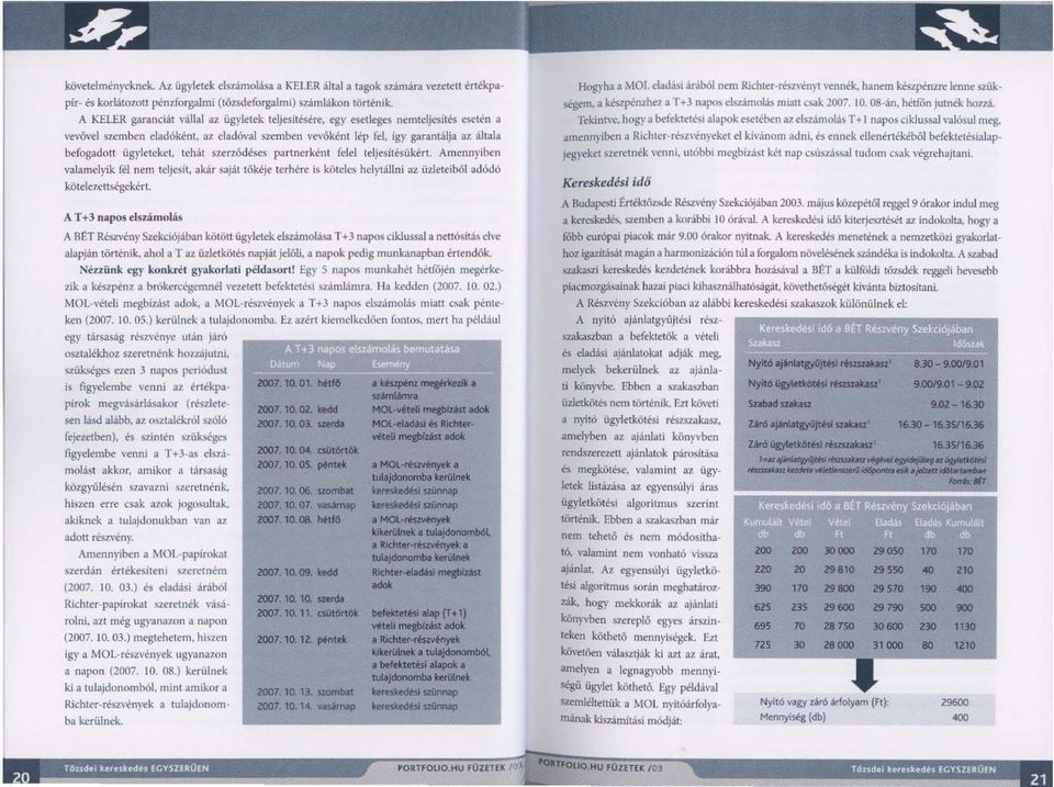 a7 cladóval szemben vevőként lép fel, így garantálja az általa befogadott ügyletekct. tehát szemjdéses partnt:rként felel teljesítésükért.