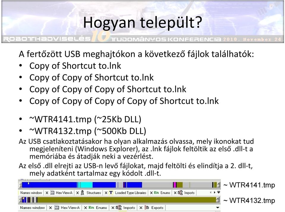 tmp (~500Kb DLL) Az USB csatlakoztatásakor ha olyan alkalmazás olvassa, mely ikonokat tud megjeleníteni (Windows Explorer), az.