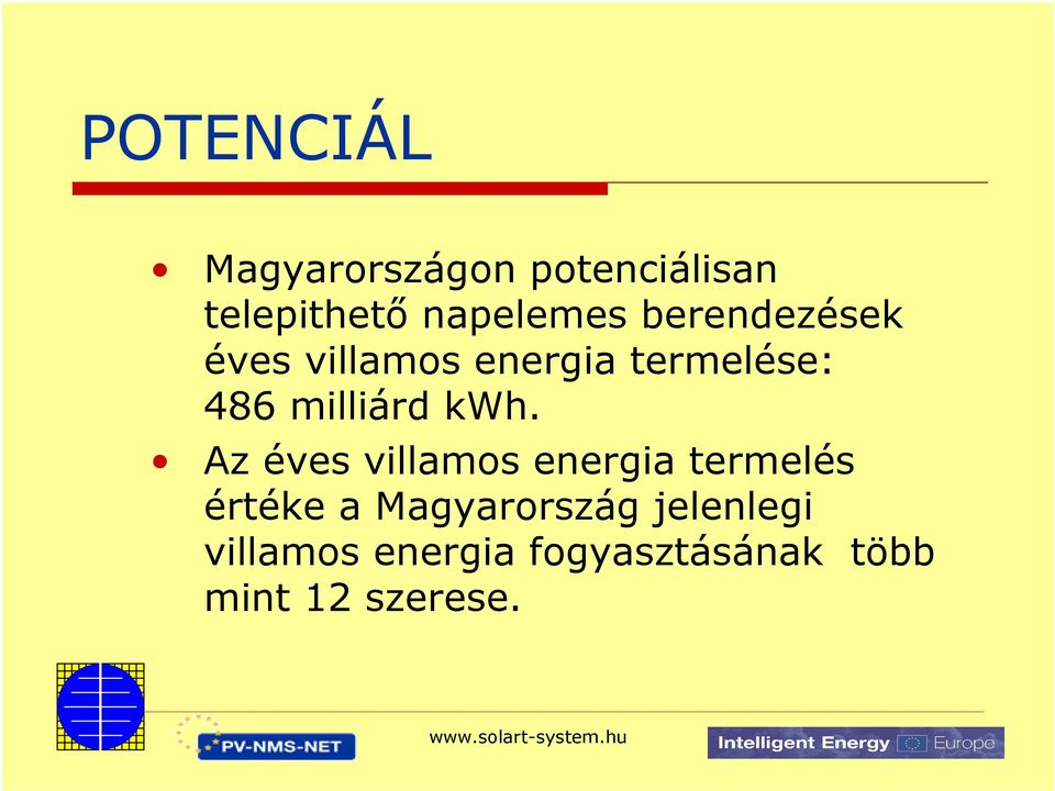 kwh. Az éves villamos energia termelés értéke a Magyarország