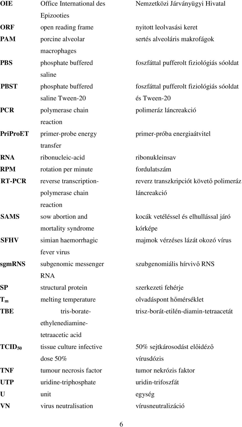 abortion and mortality syndrome simian haemorrhagic fever virus subgenomic messenger RNA structural protein melting temperature tris-borateethylenediaminetetraacetic acid tissue culture infective