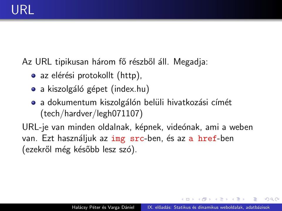 hu) a dokumentum kiszolgálón belüli hivatkozási címét (tech/hardver/legh071107)