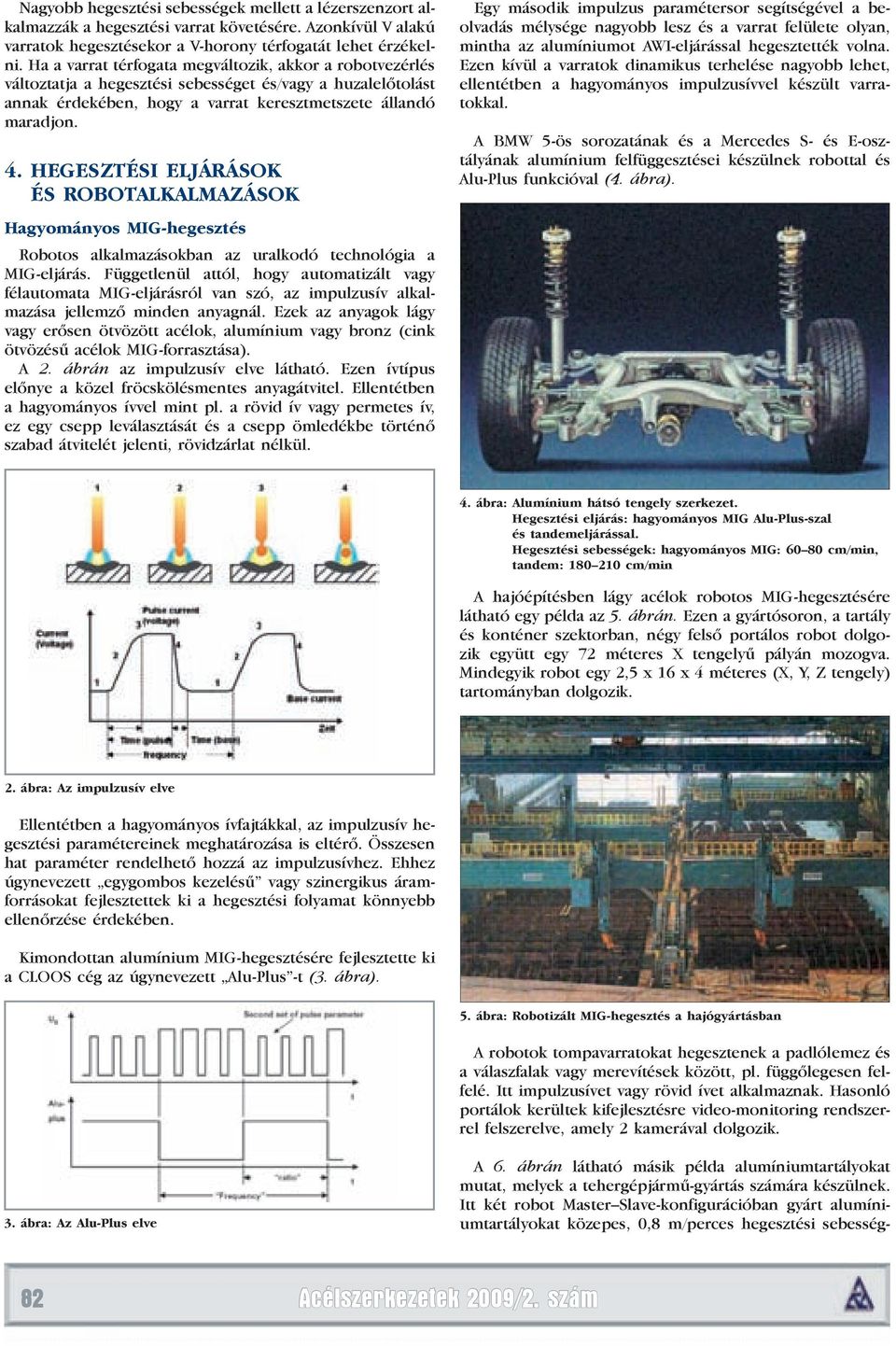 HEGESZTÉSI ELJÁRÁSOK ÉS ROBOTALKALMAZÁSOK Hagyományos MIG-hegesztés Robotos alkalmazásokban az uralkodó technológia a MIG-eljárás.