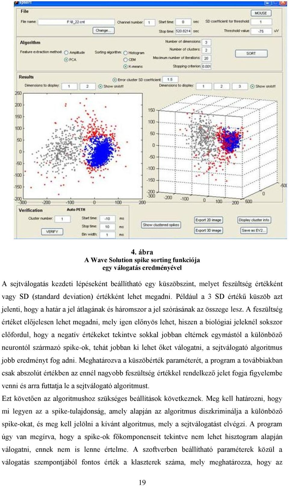 A feszültség értéket előjelesen lehet megadni, mely igen előnyös lehet, hiszen a biológiai jeleknél sokszor előfordul, hogy a negatív értékeket tekintve sokkal jobban eltérnek egymástól a különböző