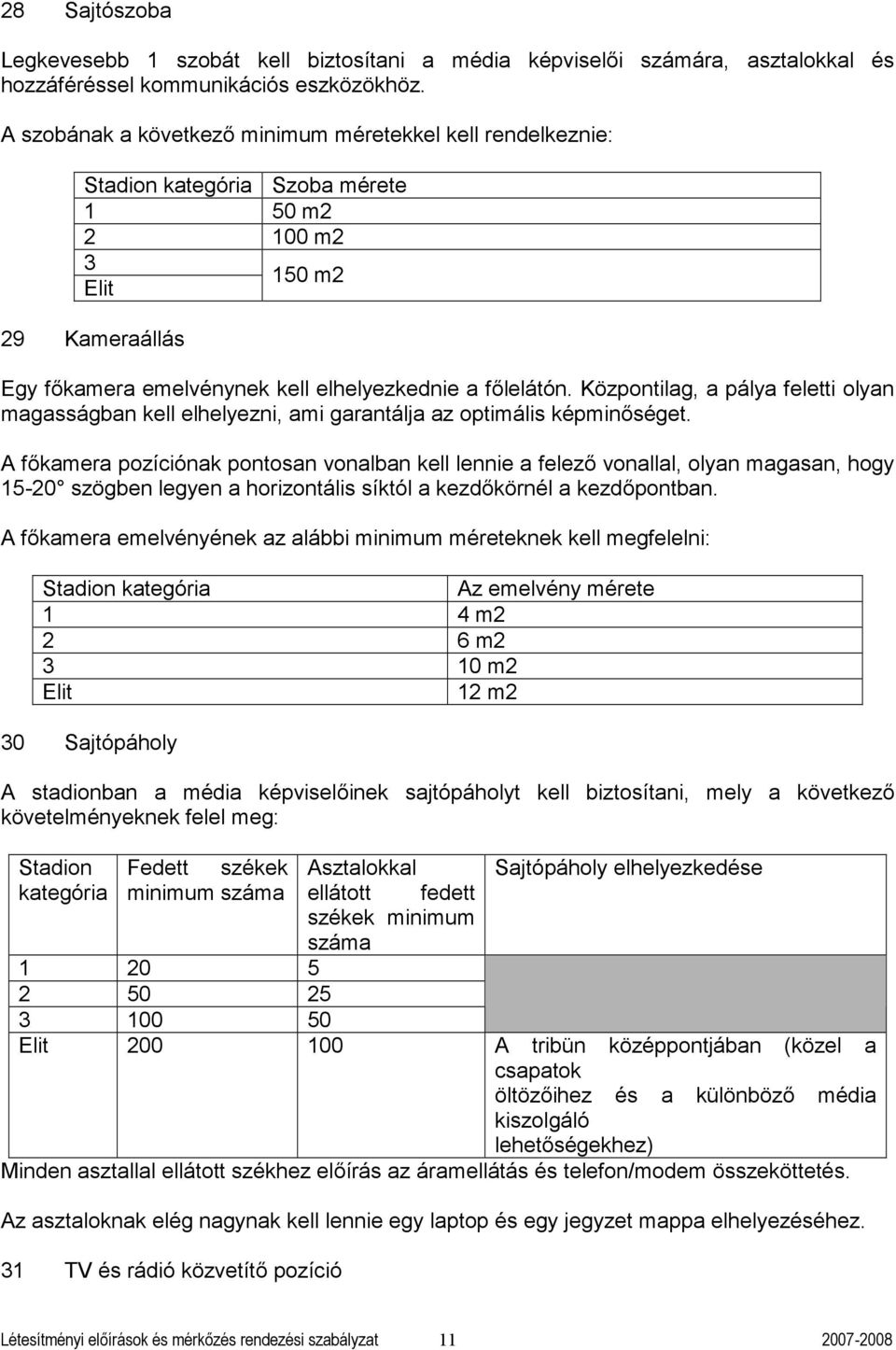 Központilg, pály feletti olyn mgsságn kell elhelyezni, mi grntálj z optimális képminőséget.