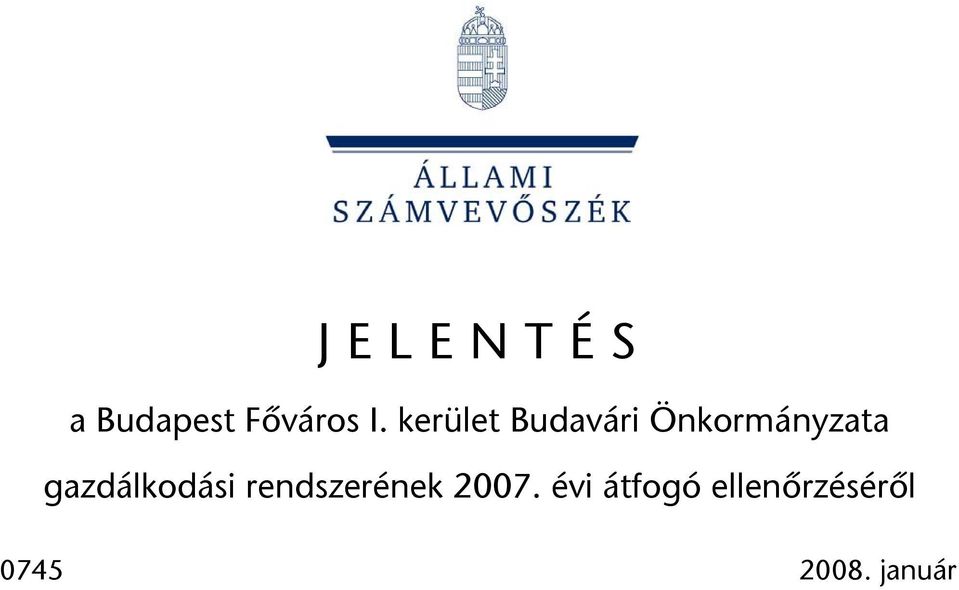 gazdálkodási rendszerének 2007.