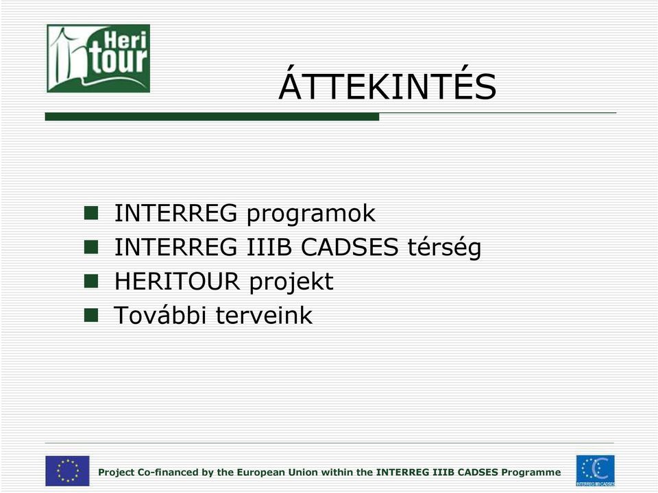 IIIB CADSES térség