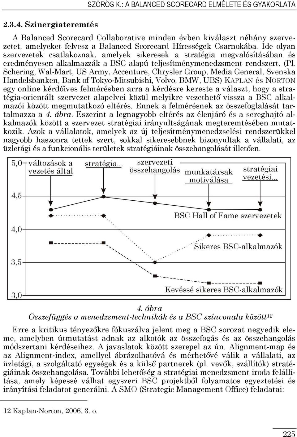 Ide olyan szervezetek csatlakoznak, amelyek sikeresek a stratégia megvalósításában és eredményesen alkalmazzák a BSC alapú teljesítménymenedzsment rendszert. (Pl.