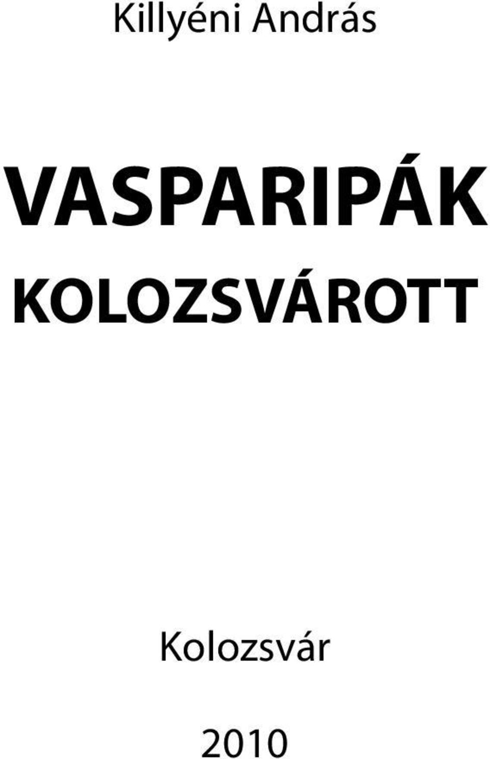 VASPARIPÁK