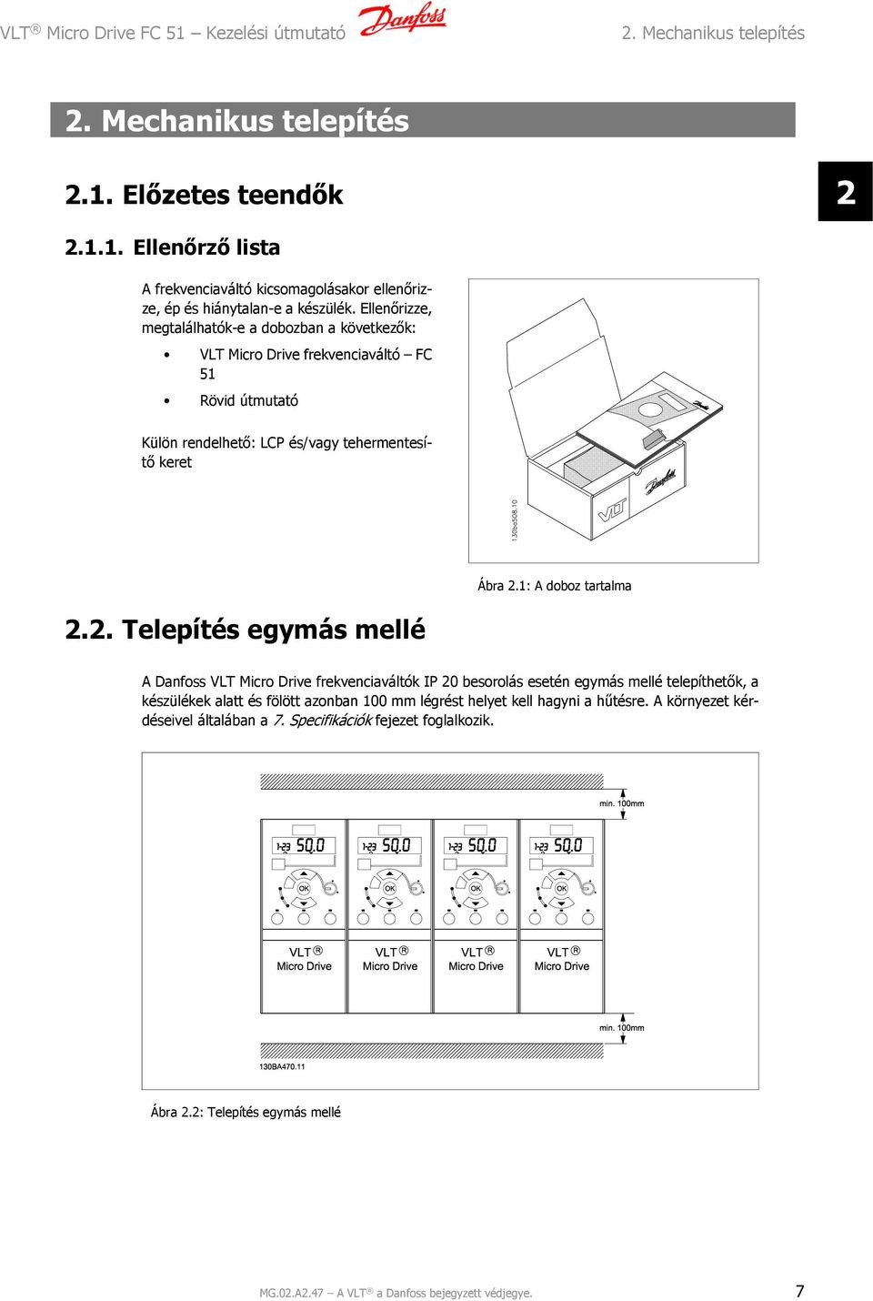 1: A doboz tartalma 2.